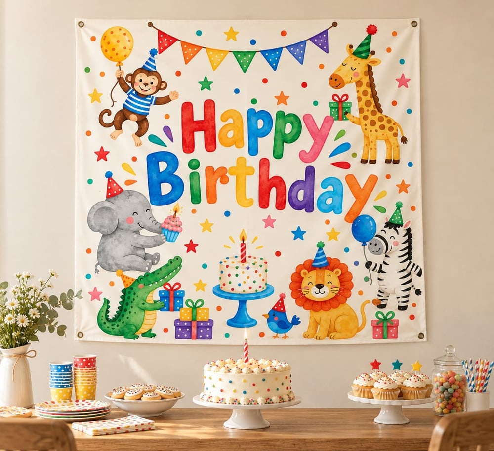 Safari Temalı Banner 