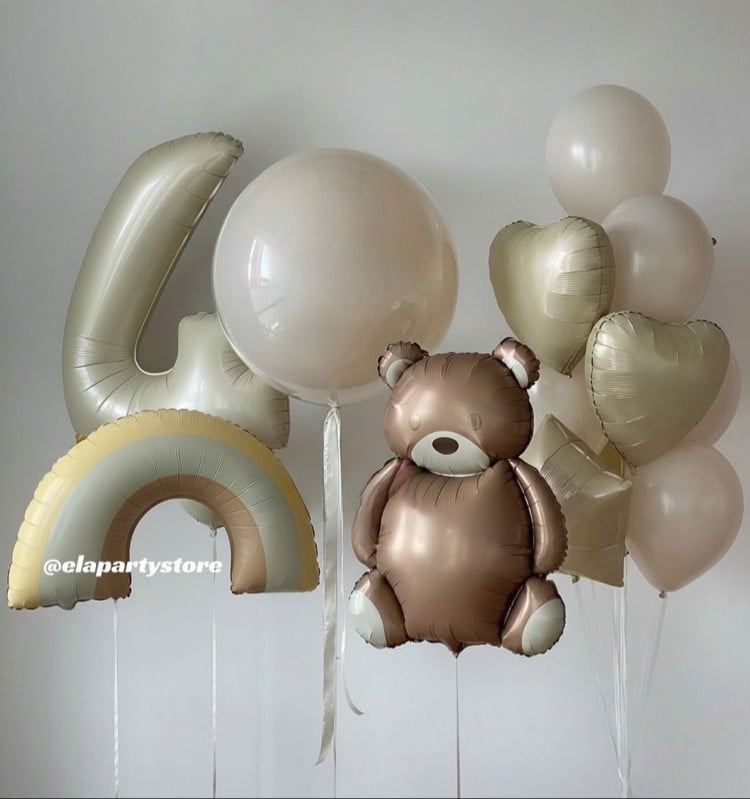 SÜTLÜ KAHVE RÜYASI FOLYO BALON KONSEPT