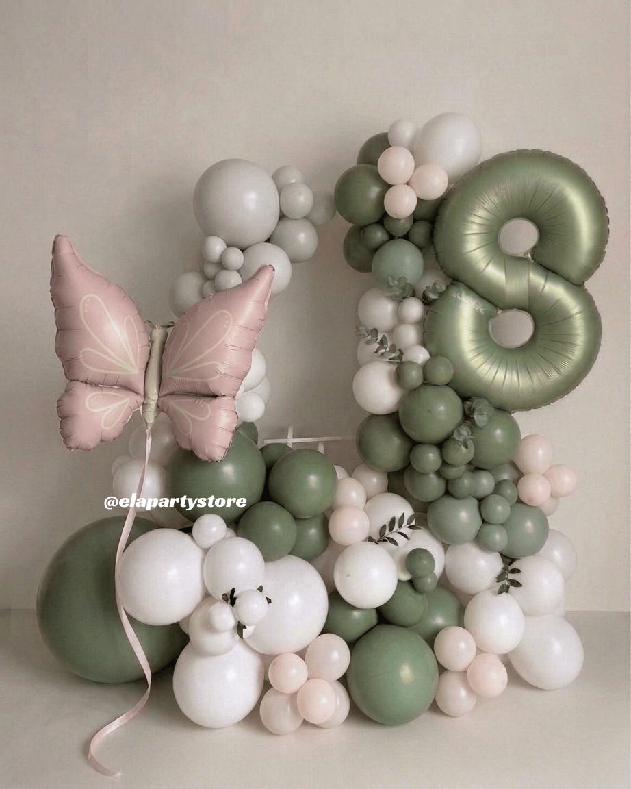 VELVET GREEN ZİNCİR BALON KONSEPT