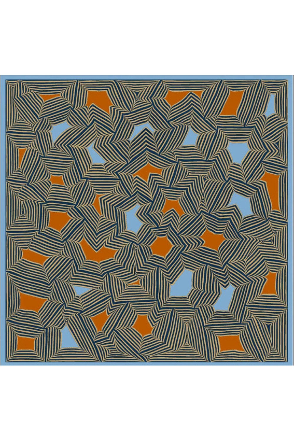 ✨ %100 Saf İpek Twill Eşarp - Özel Tasarım Tok Duruşlu ✨90x90