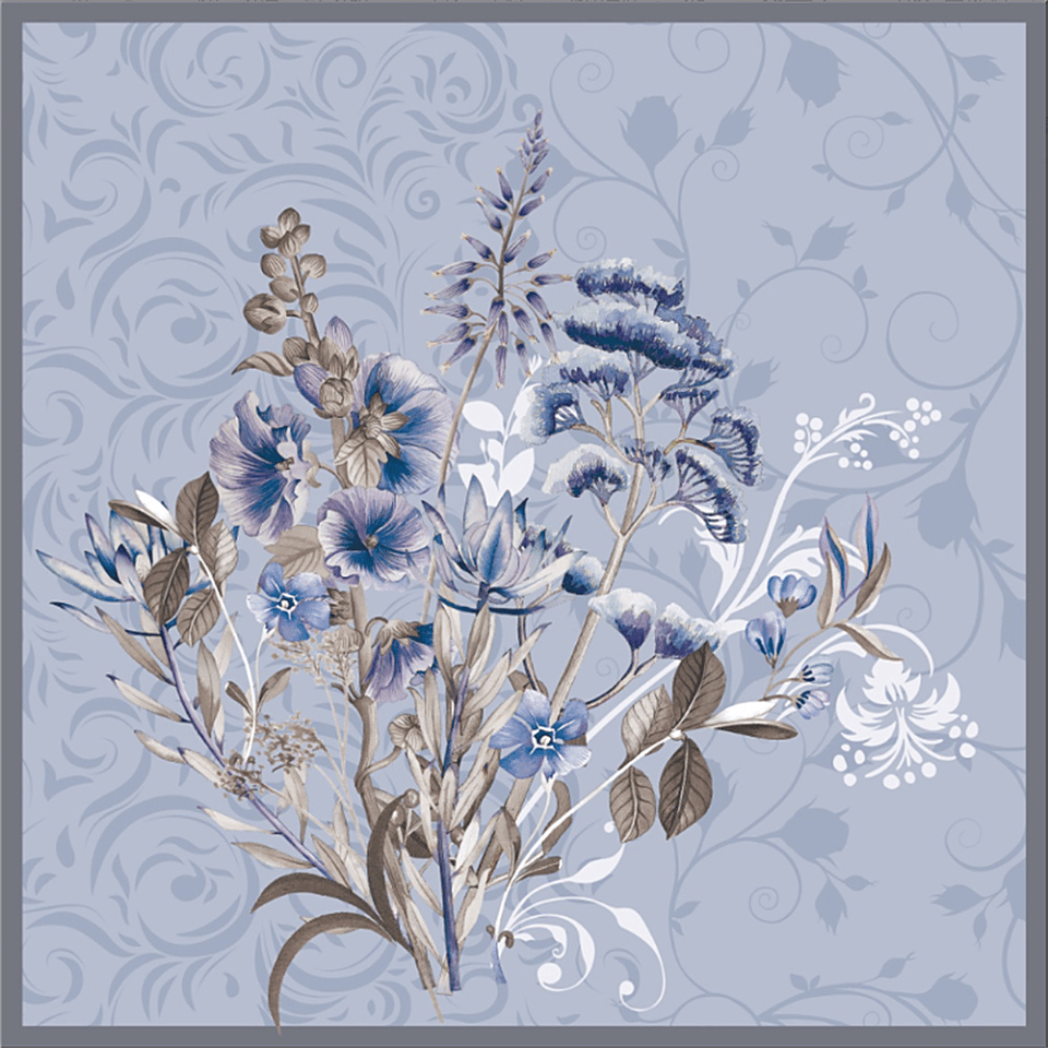 Deserto Fashion 2026 Avantgarde serisi  %100 İpek Saten Eşarp 90x90