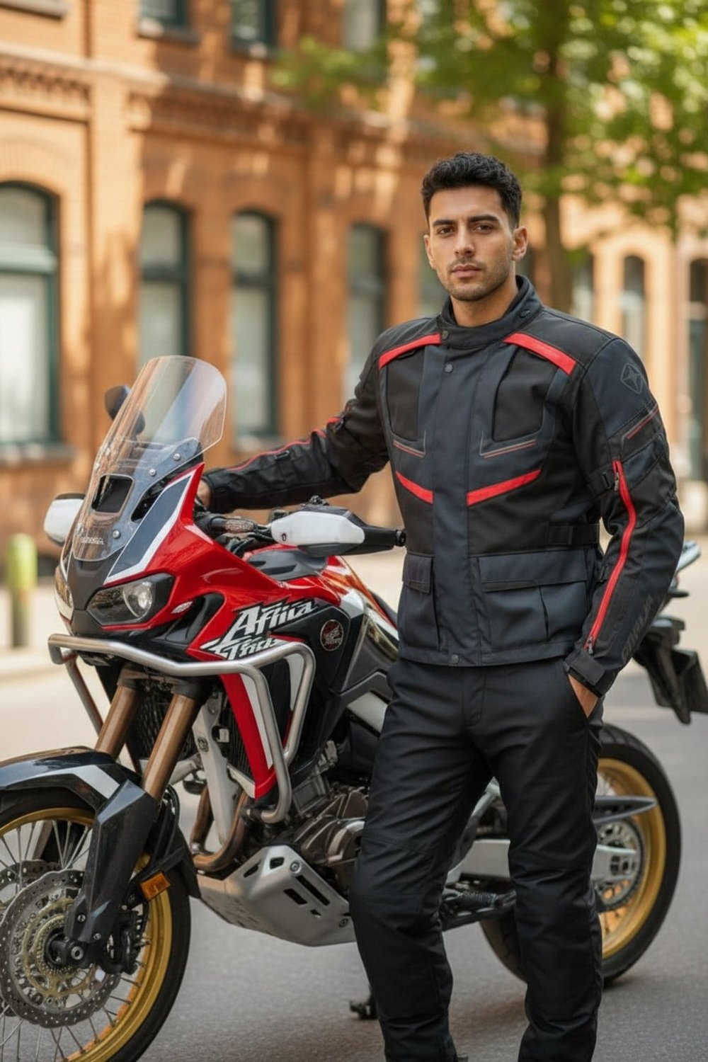 m1..4 mevsim Touring CE LEVEL 1 Korumalı motosiklet montu