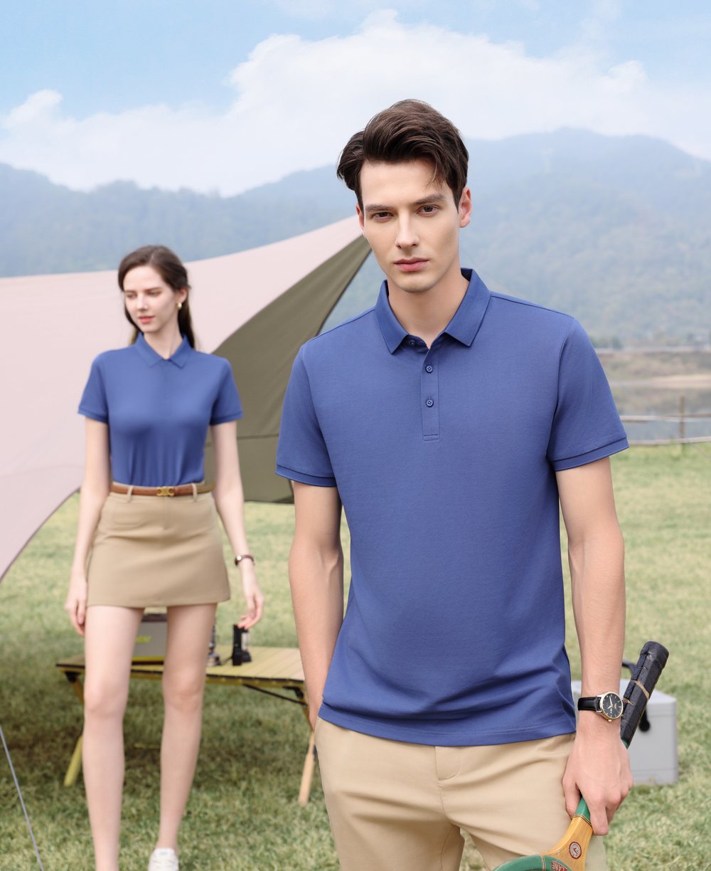 New Performance.ARW5003.SERİNTUTAN-ANTİBAKTERİYEL-YÜKSEK KALİTE.Düğmeli Polo T.Shirt