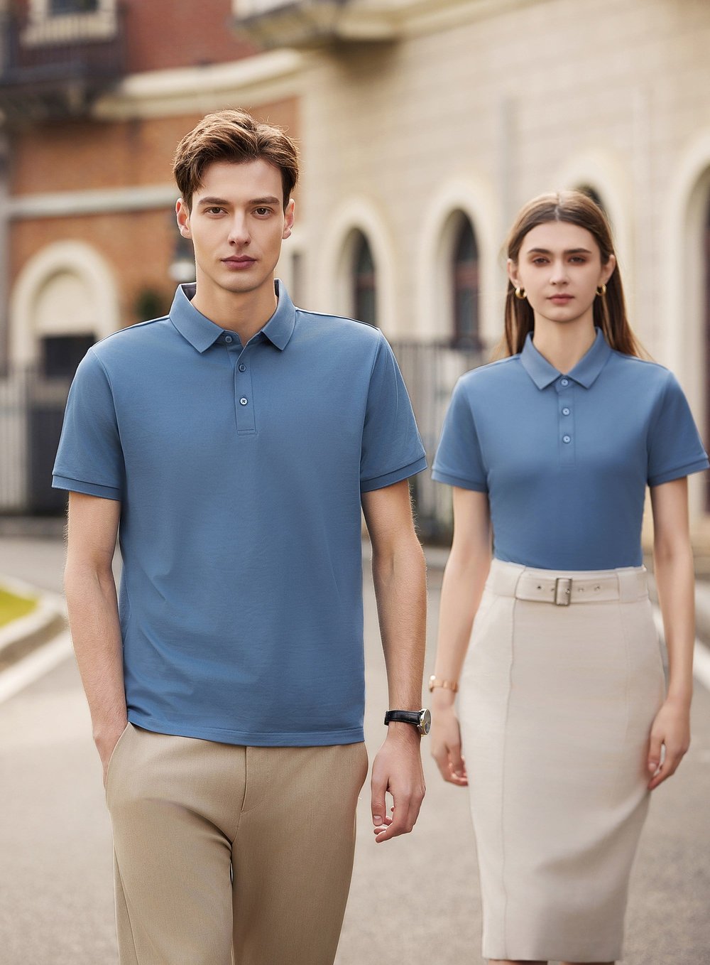 New Performance.ARW50329.SERİNTUTAN-ANTİBAKTERİYEL-YÜKSEK KALİTE.Düğmeli Polo T.Shirt