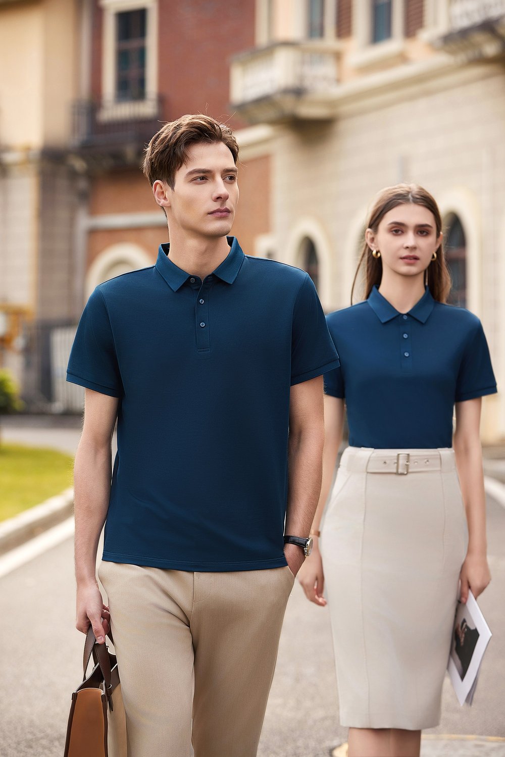 New Performance.ARW50329.SERİNTUTAN-ANTİBAKTERİYEL-YÜKSEK KALİTE.Düğmeli Polo T.Shirt