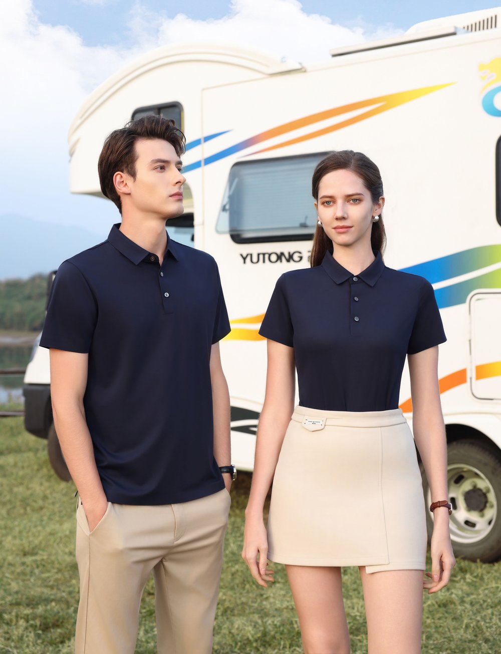 New Performance.ARW50359.SERİNTUTAN-ANTİBAKTERİYEL-YÜKSEK KALİTE.Düğmeli Polo T.Shirt