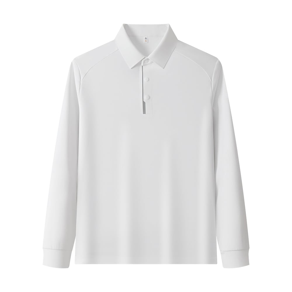 New Performance.ARW61006.SERİNTUTAN-ANTİBAKTERİYEL-YÜKSEK KALİTE.Uzunkol.Çıtçıtlı Polo T.Shirt