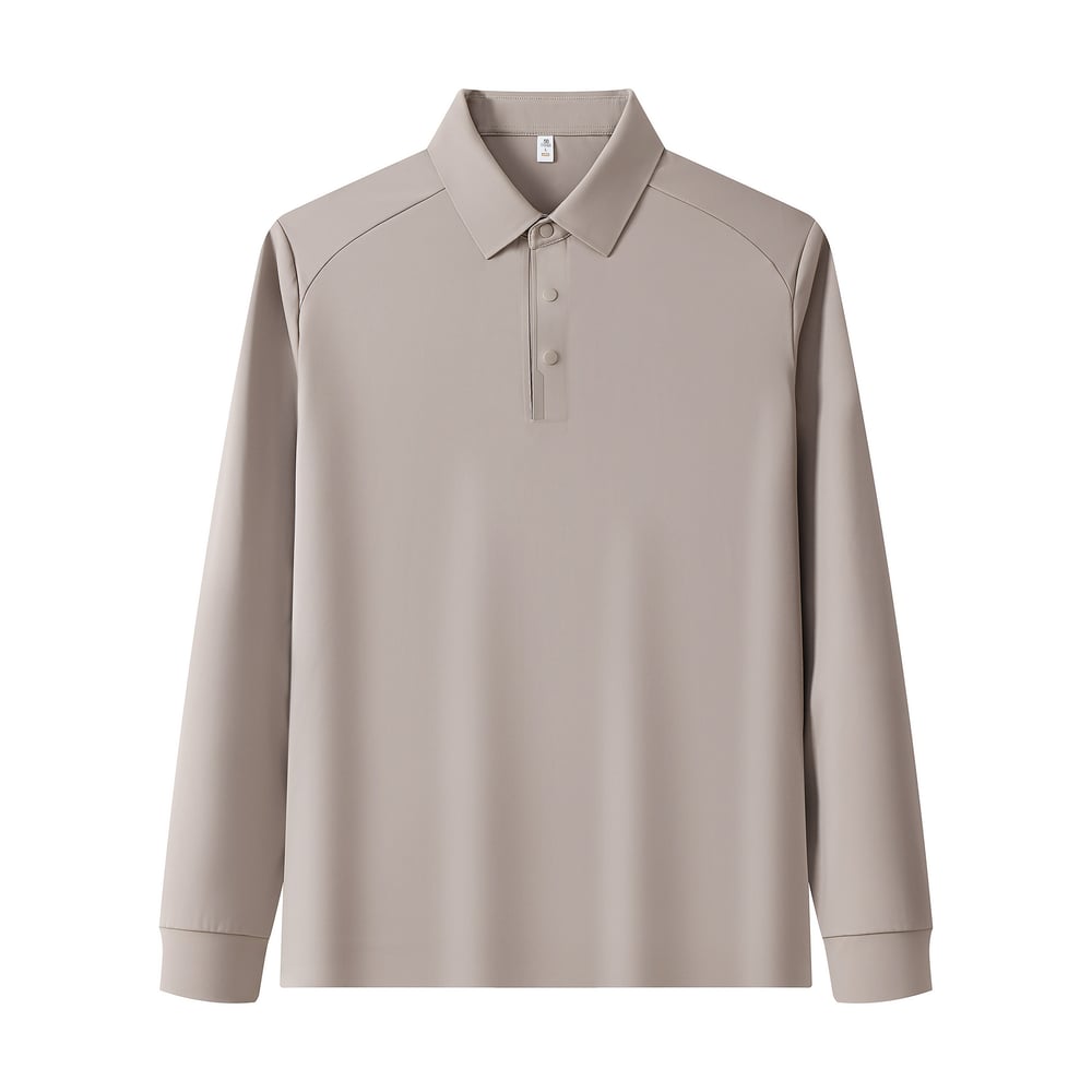 New Performance.ARW61006.SERİNTUTAN-ANTİBAKTERİYEL-YÜKSEK KALİTE.Uzunkol.Çıtçıtlı Polo T.Shirt