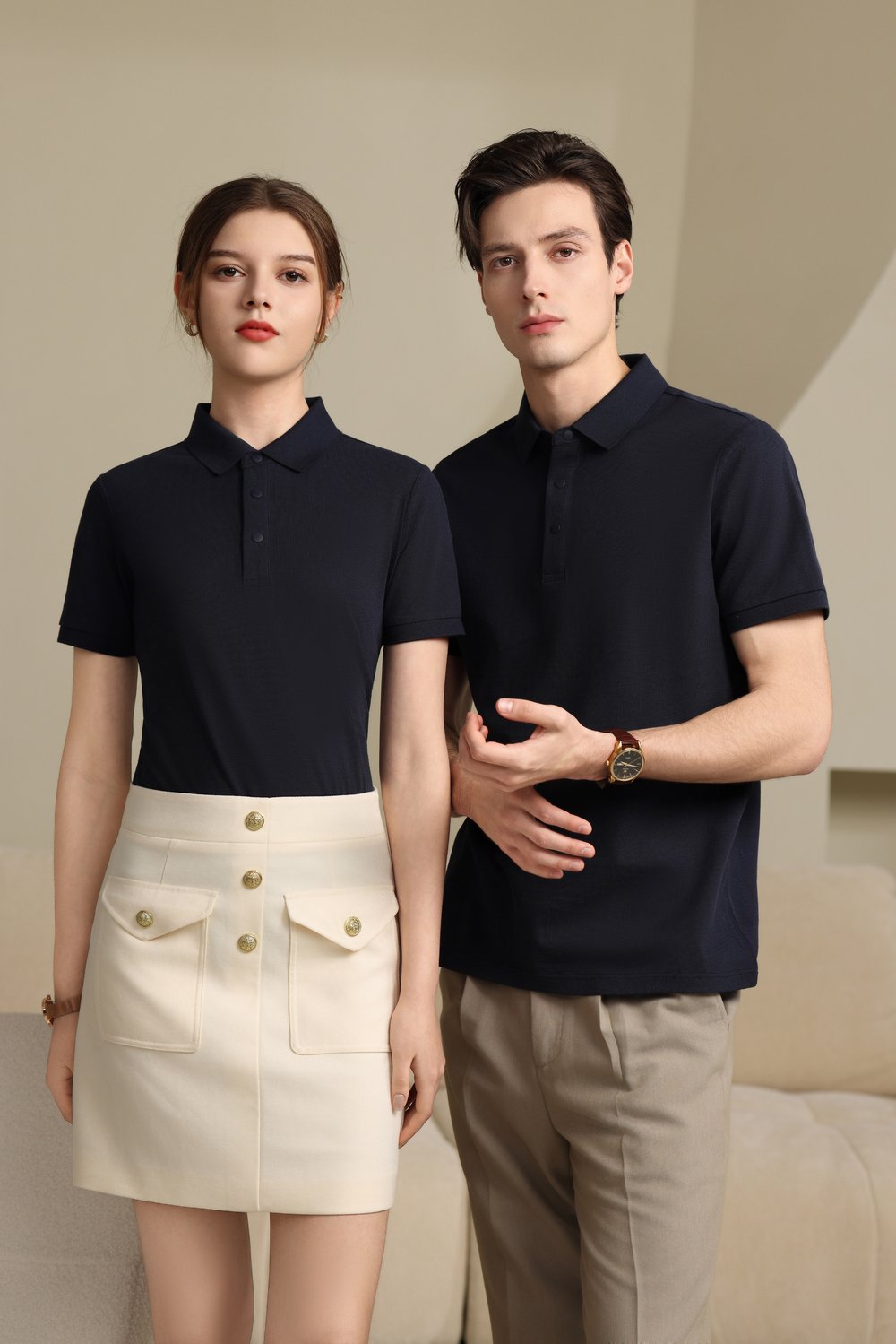 New Performance.ARW98183.SERİNTUTAN-ANTİBAKTERİYEL-YÜKSEK KALİTE.Çıtçıtlı Polo T.Shirt