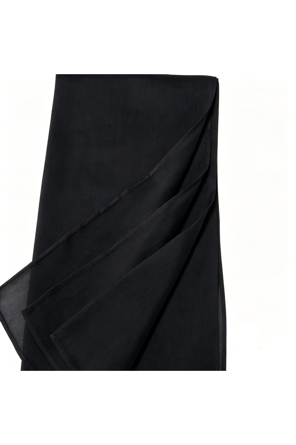 Premium Keten İpek Şal %37 İpek %63 Keten 70x180 Koyu Lacivert