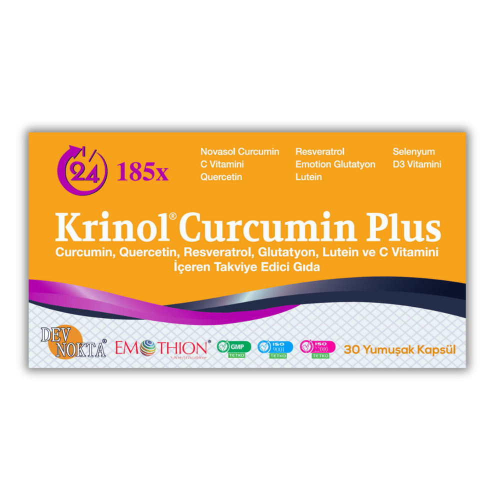 Krinol Curcumin Plus 1 Kutu