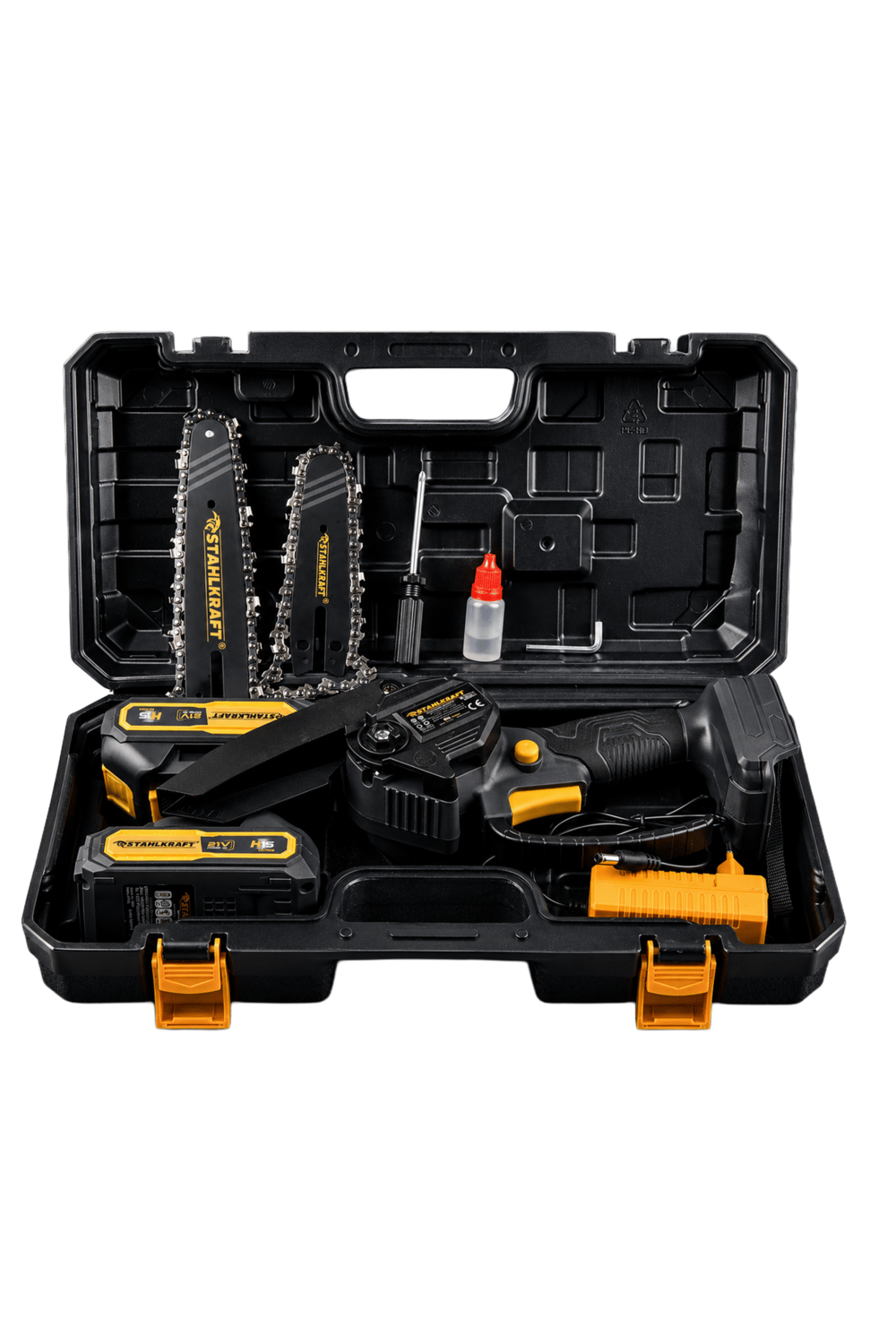 STAHLKRAFT H15 3510 21V Çift Akülü Dal Budama Testeresi