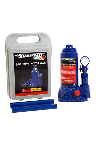STAHLKRAFT STH 5199 2 Ton Kapasiteli Şişe Kriko Çantalı