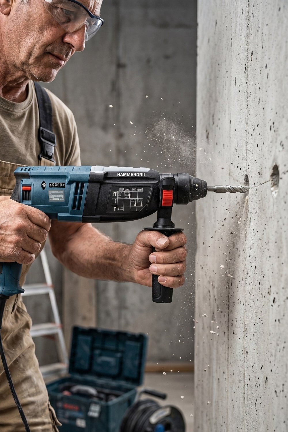 STAHLKRAFT STH 9741 M 850W 5.9 Joule SDS Plus Profesyonel Kırıcı Delici Hilti