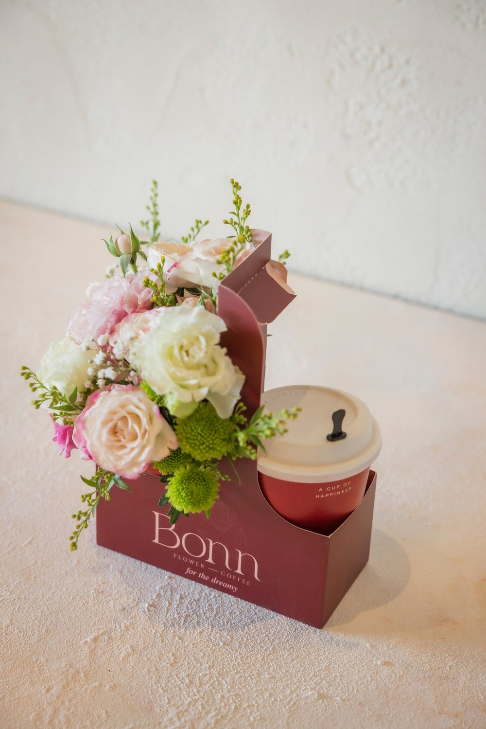 Takeaway Coffee With Flower Workshop