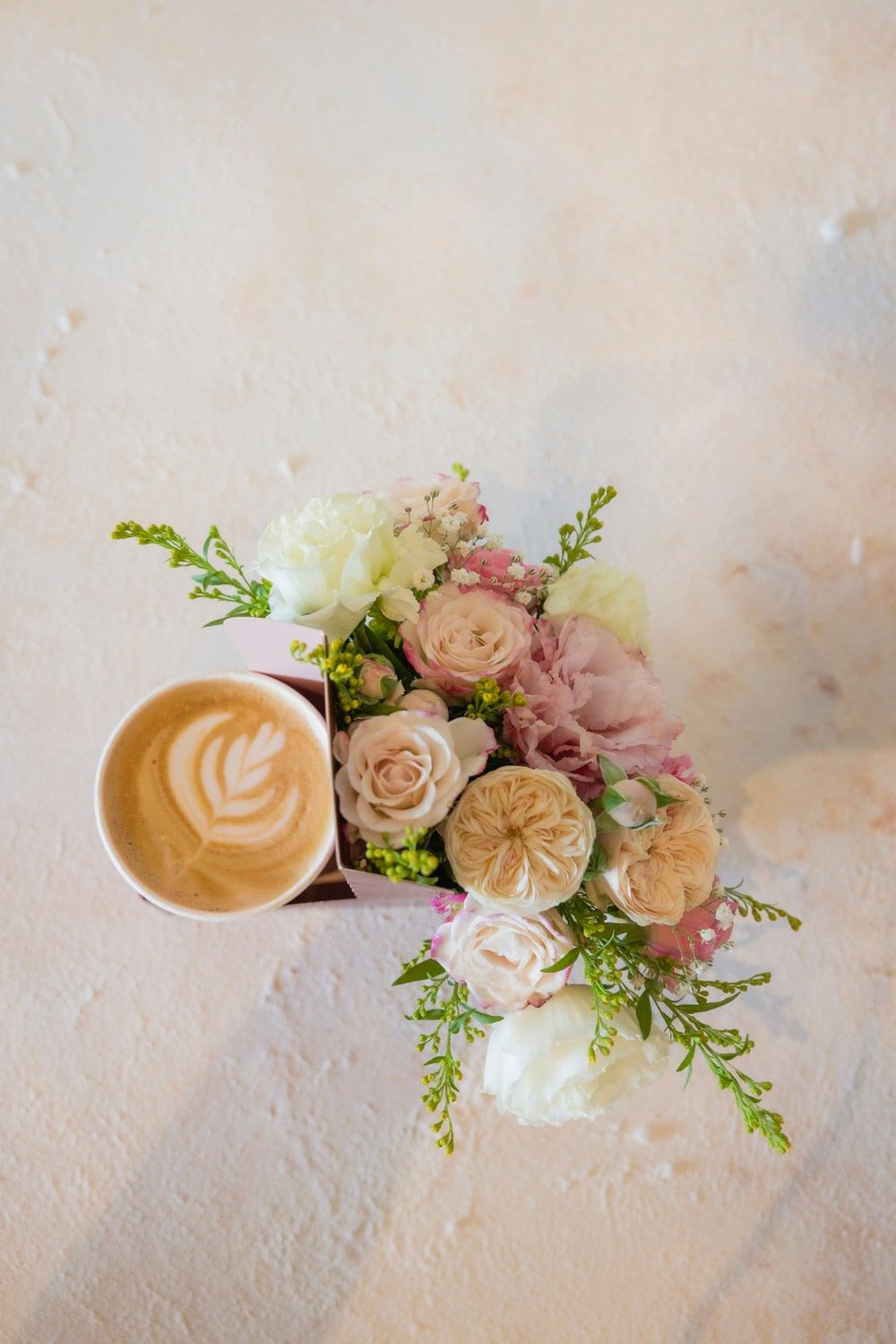Takeaway Coffee With Flower Workshop