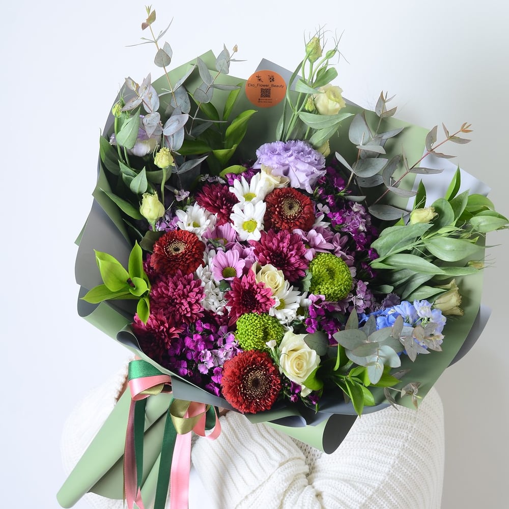 Grance Gerbera ve Pembe Papatyalar 