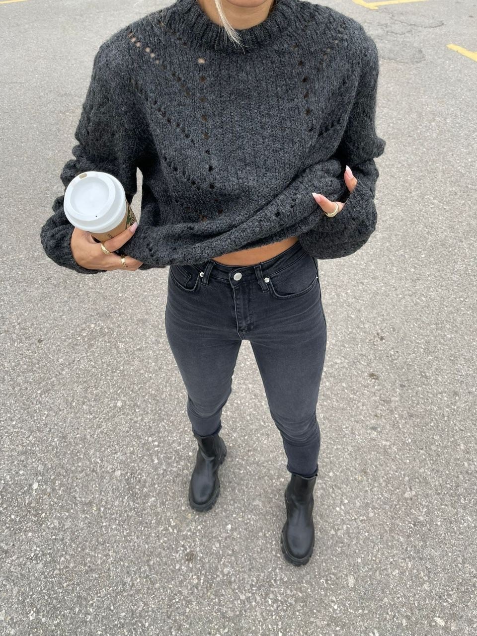 Yüksek Bel Toparlayıcı Skinny Jean Pantolon