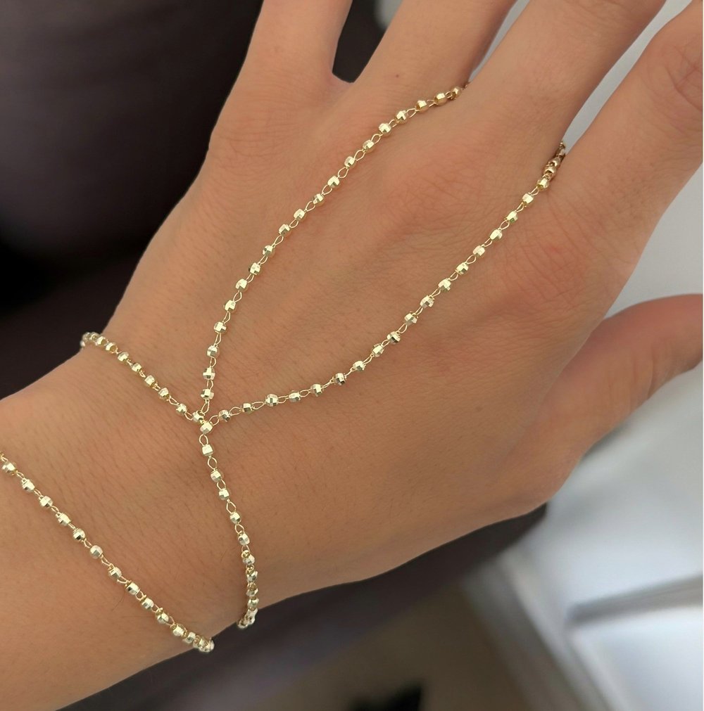 Gold Dorika Boncuklu Şahmeran