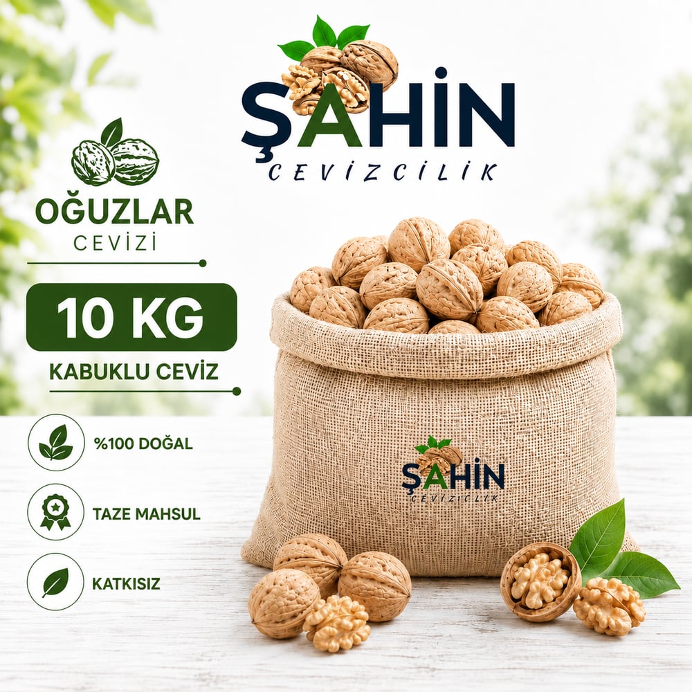 Oğuzlar 77 Cevizi (KABUKLU) 10 KG