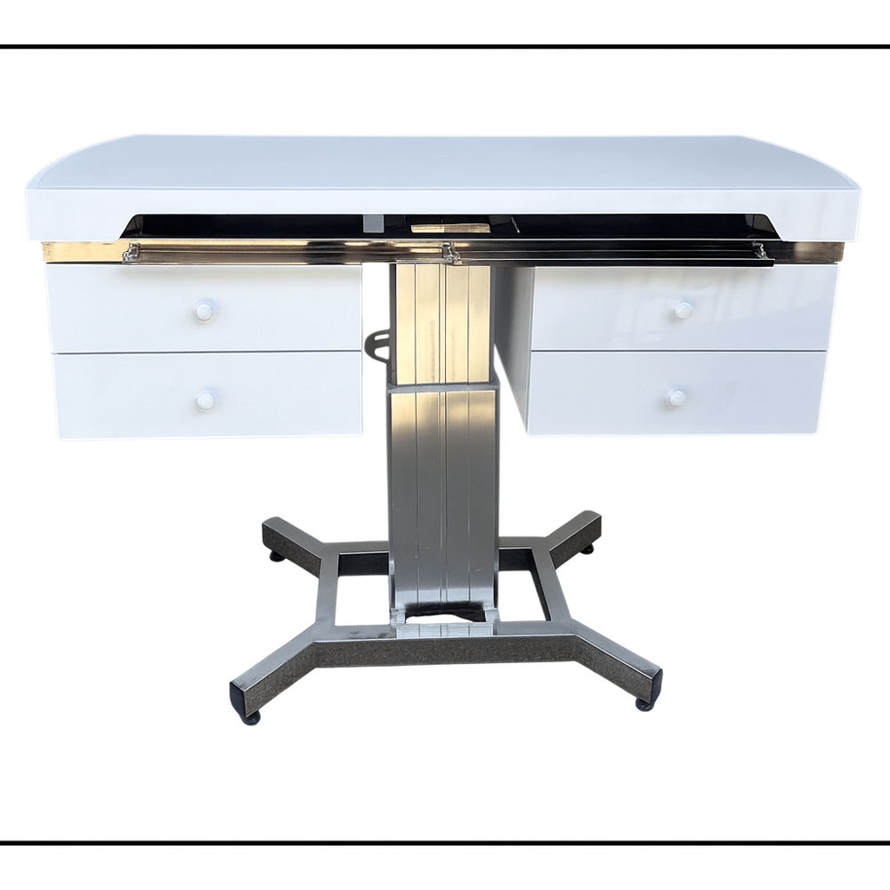  Corian Blok Motorlu Muayene Masası Çekmeceli