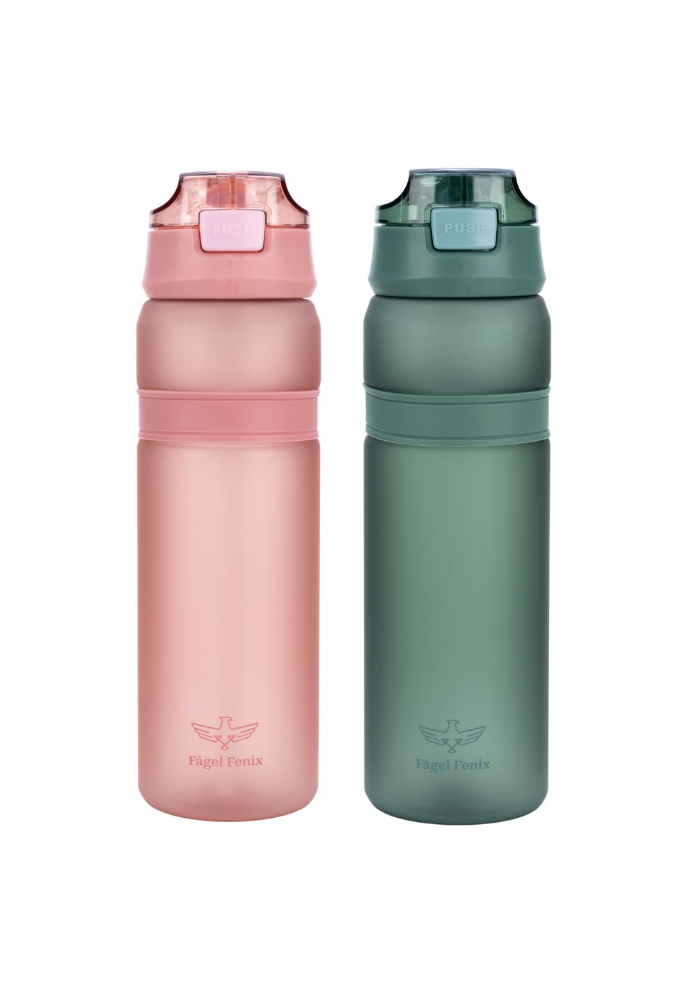 Balas Ruby Matte & Prasinous Matte 2in1 850 ml Tritan Matara Seti