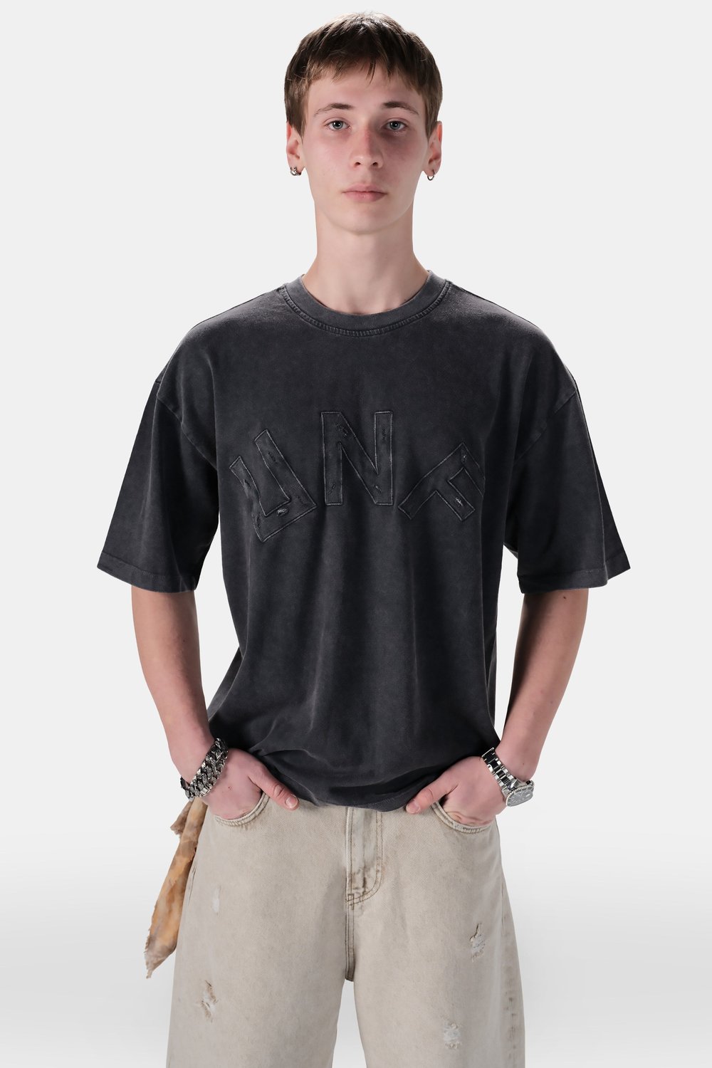 Yıkamalı Oversize Tshirt