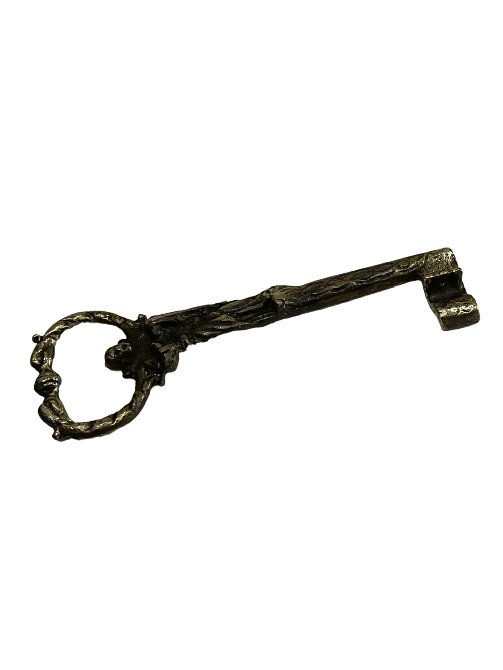 DEKORATİF PİRİNÇ DÖKÜM ESKİTME ANAHTAR (MODEL-7)