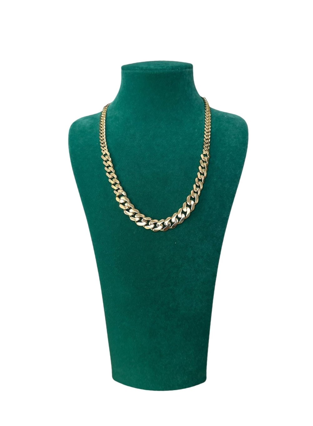 14K Gold Renk İnceden Kalına Zincir Basic Gurmet VIP Kolye (40+3 CM)