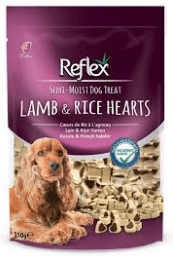 REFLEKX KUZU PİRİNÇ AGNEU 150GR KÖPEK ÖDÜL MAMASI