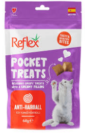 REFLEKX POCKET BİSKİVÜ 60GR KEDİ ÖDÜL MAMASI