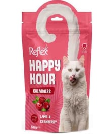 REFLEX HAPPY HOUR ET VE YEMİŞ AROMALI ÖDÜL MAMASI 60GR