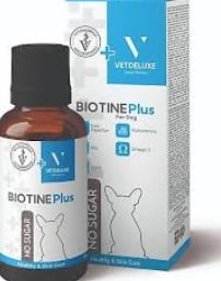 VETDELUXE DOG BIOTINE PLAS 