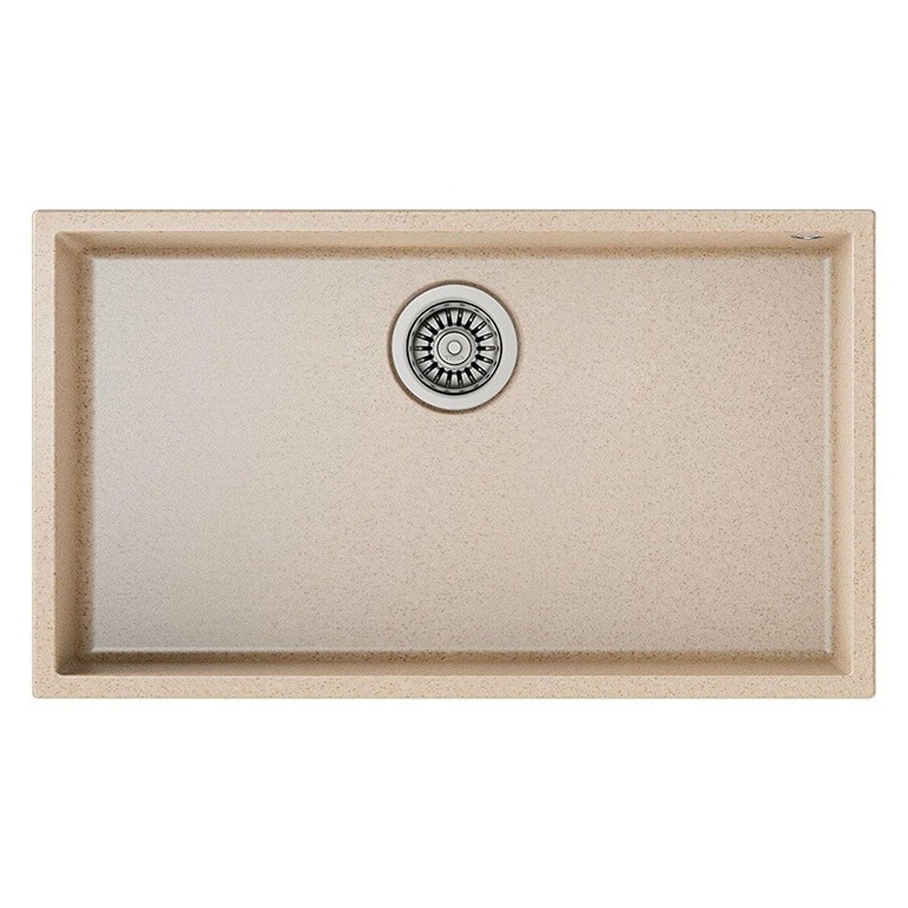 Teka SQUARE 72.40 TG AVENA BEIGE Granit Evye, Tezgah Altı, 76x44 cm