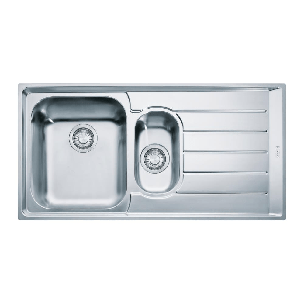 Franke NEX 651 Paslanmaz Çelik Evye, Sağ Damlalık, 1.5 Hazneli, Inox, Tezgah Üstü, 100x50 cm