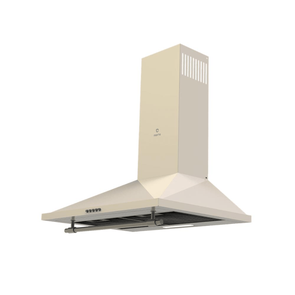 Narte NT-HR50060C Ankastre Davlumbaz, Rustik Model, Bej Renk, 60 cm