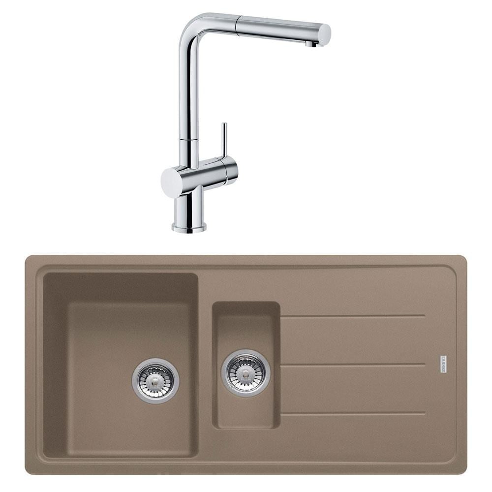 Franke BFG 651 Oyster Evye, Active Plus Doccia Krom Armatür Set