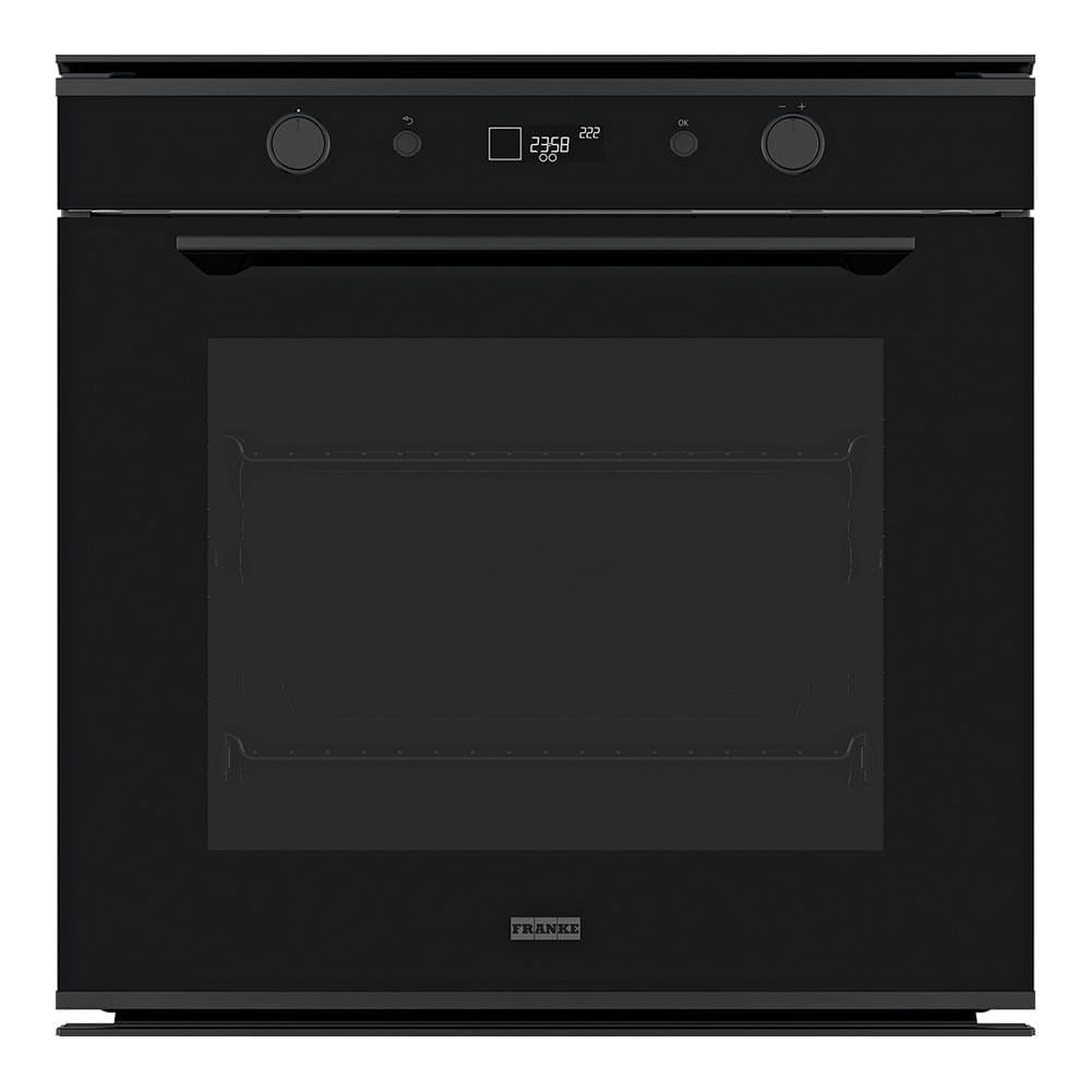 Franke Mythos FMY 98 P BK Black Ankastre Fırın, Turbo, Siyah Cam