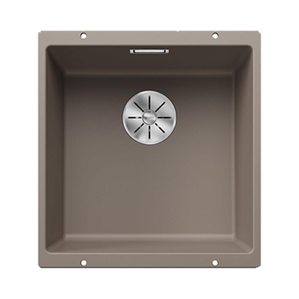 Blanco SUBLINE 400 U Granit Evye, Tartufo, Tek hazneli, Tezgah altı, 40x40 cm