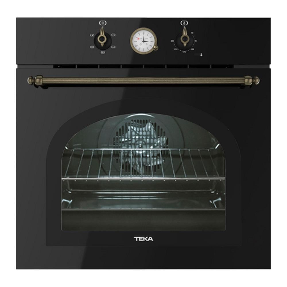 Teka HAK 627 R AT Ankastre Fırın, Antrasit, Country, 65L, 6 Programlı