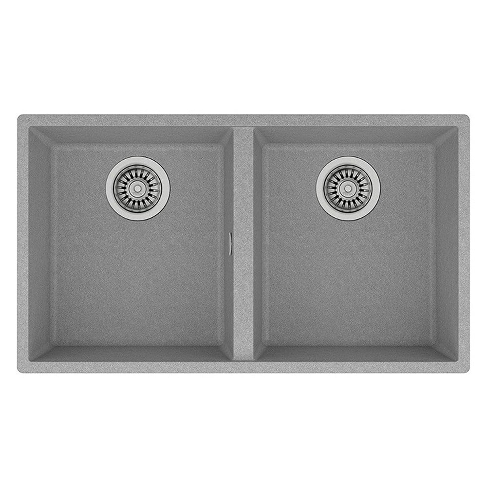 Teka SQUARE 2B 760 TG STONE GREY Granit Evye, Tezgahaltı, 76x43 cm