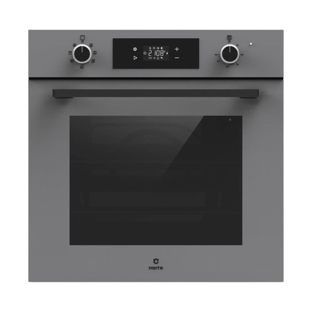 Narte NT-OV401S Ankastre Fırın, Gri Renk, 73 L, 60 cm