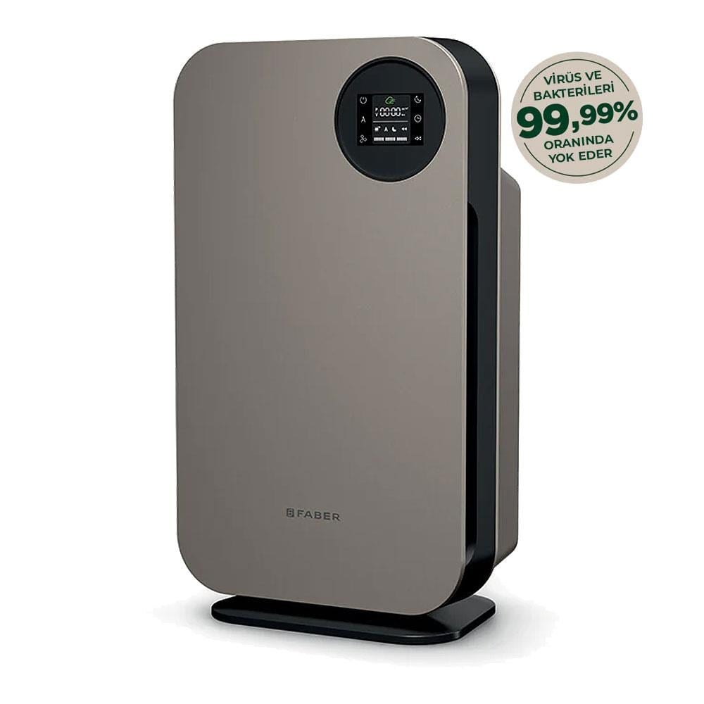 Faber FBF PH 1020, Air Hub Portable Hava Temizleyici, Titanyum renk