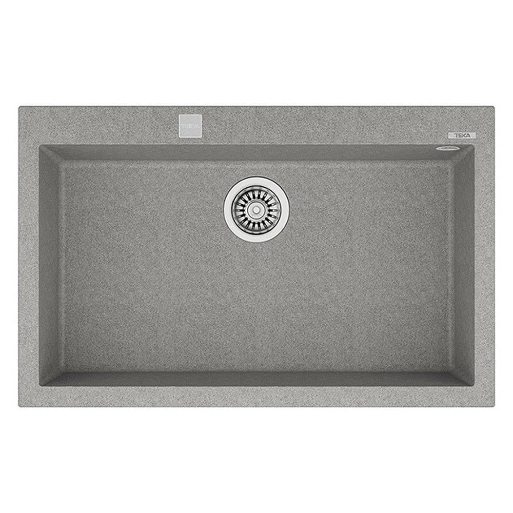 Teka FORSQUARE 72.40 TG STONE GREY Granit Evye, Tezgah Üstü