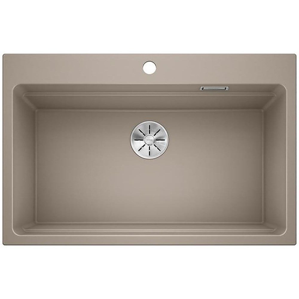 Blanco ETAGON 8 Granit Evye, Tartufo, Tezgah üstü, 78x51 cm, Aksesuar hediyeli