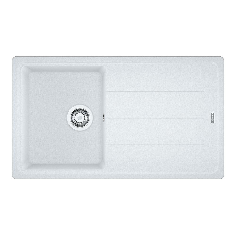 Franke BFG 611-86  Granit Evye, Bianco Renk, Tezgah Üstü, Çift Yönlü Damlalık, 86x50 cm