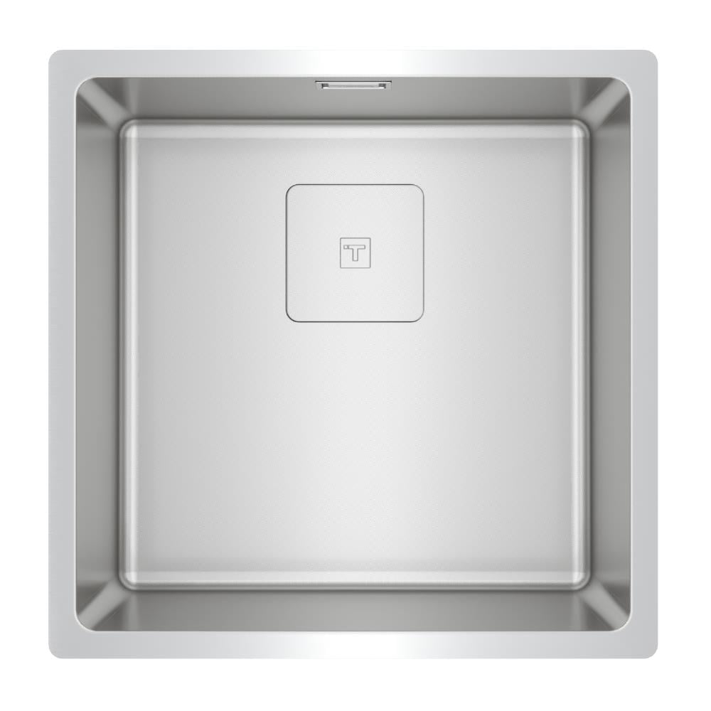 Teka FLEXLINEA RS15 40.40 PURECLEAN Çelik Evye, Tezgah Üstü, Tezgah Altı, Tezgaha Sıfır, 44x44 cm 