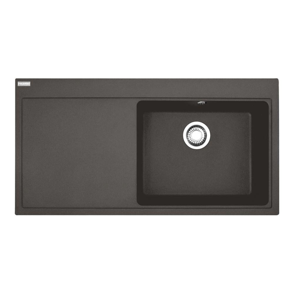 Franke MTG 611-100 Granit Evye, Slate Grey Renk, Sol Damlalık, Tezgah Üstü, 100x51 cm