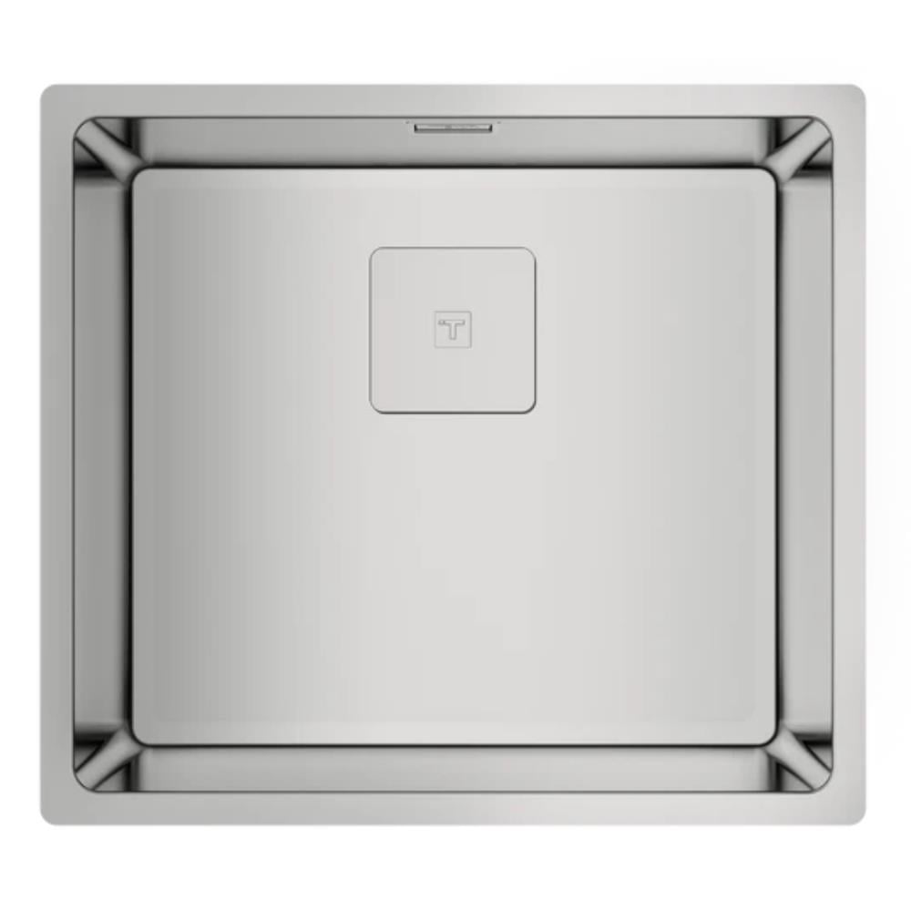 Teka FLEXLINEA RS15 45.40 Çelik Evye, Parlak Yüzey, Tezgah Üstü, Tezgaha Sıfır, Tezgah Altı, 49x44 cm