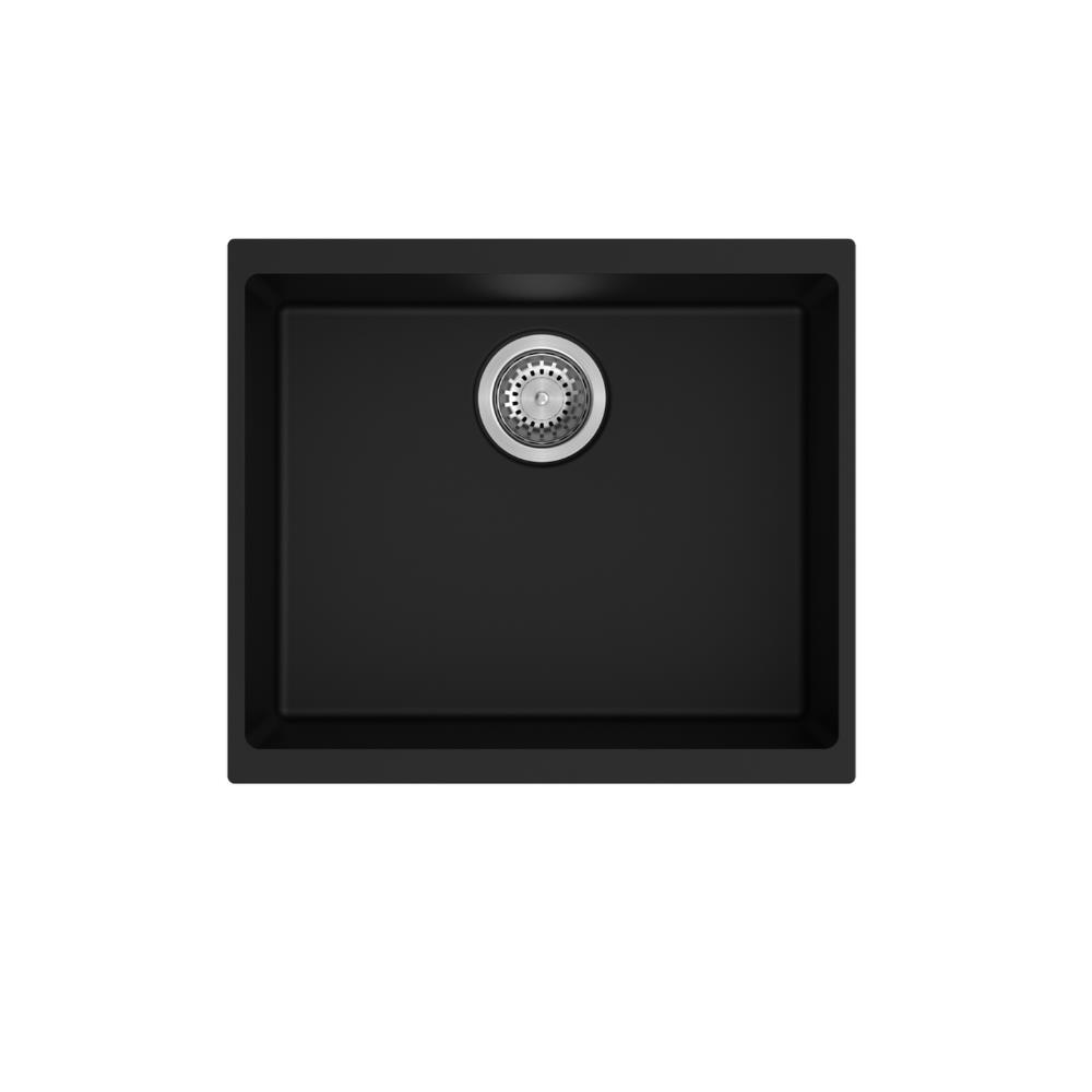 Carysıl N100S ENIGMA, Tezgah Altı, Granit, Nero Renk Evye, 53X46